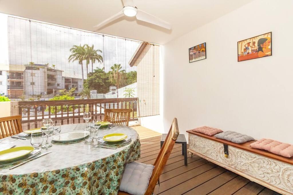 Ferienwohnung Exotica - En Plein Coeur De St Gilles Les Bains Saint-Gilles-les-Bains Exterior foto